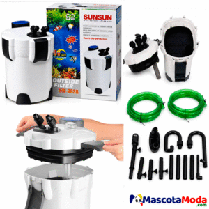 Filtro Canister Exterior con UV 1400 lph SUNSUN acuarios