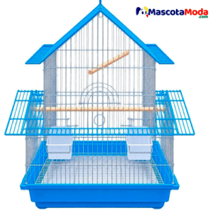 Jaula GRANDE doble techo oriental para aves