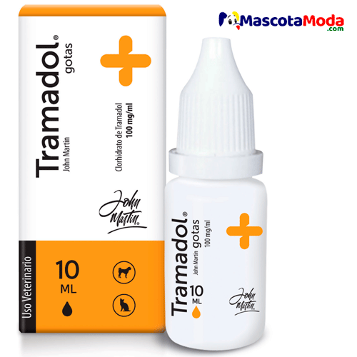 Tramadol Gotas Analgésico de Acción Perros y Gatos