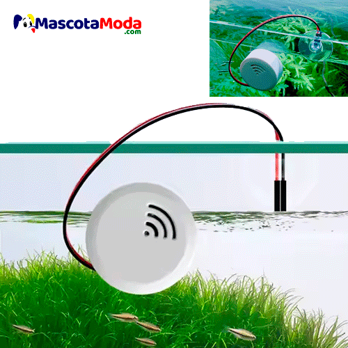 Sensor Inteligente de Nivel de Agua con Ventosa para Acuarios