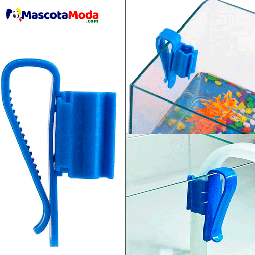 Soporte Clip Sujetador para Manguera y Tubos de Acuario