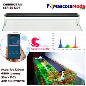 Lampara Chihiros series Aii  acuarios luz profesional
