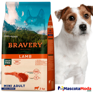 Bravery Grain Free Cordero Perros Mini Adultos