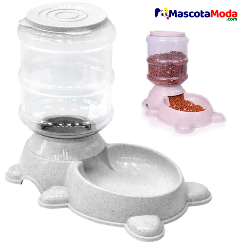 Dispensador y Comedero Automático para mascotas