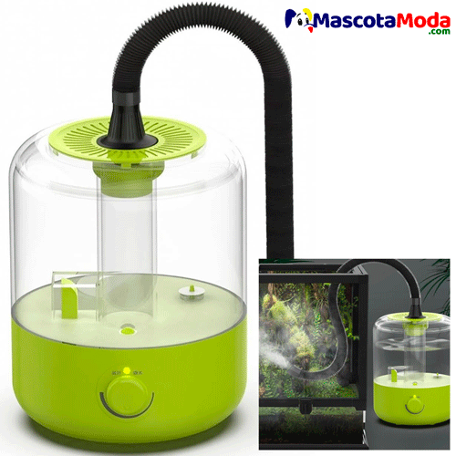 Generador neblina niebla para reptiles anfibios terrarios