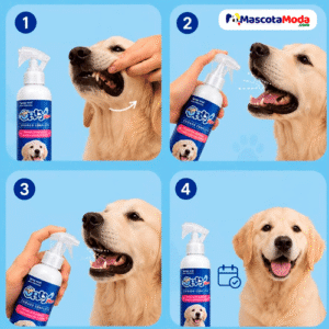 Spray Oral Cuidado dental Completo Orly Plus para Perros